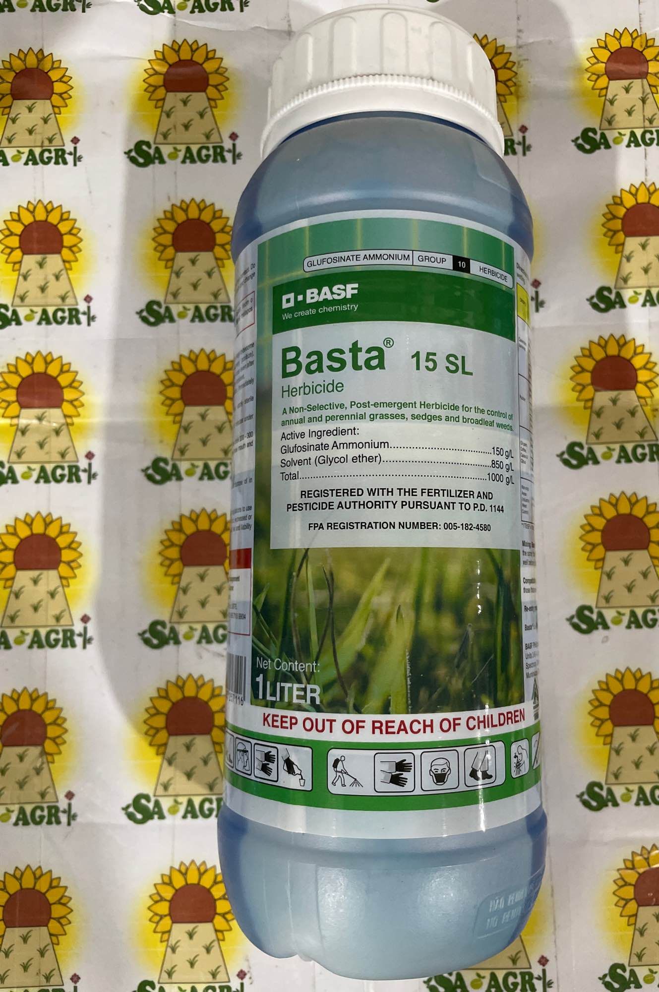 BASTA 15 SL GLUFOSINATE AMMONIUM HERBICIDE (1 LITER) BY BASF Lazada PH