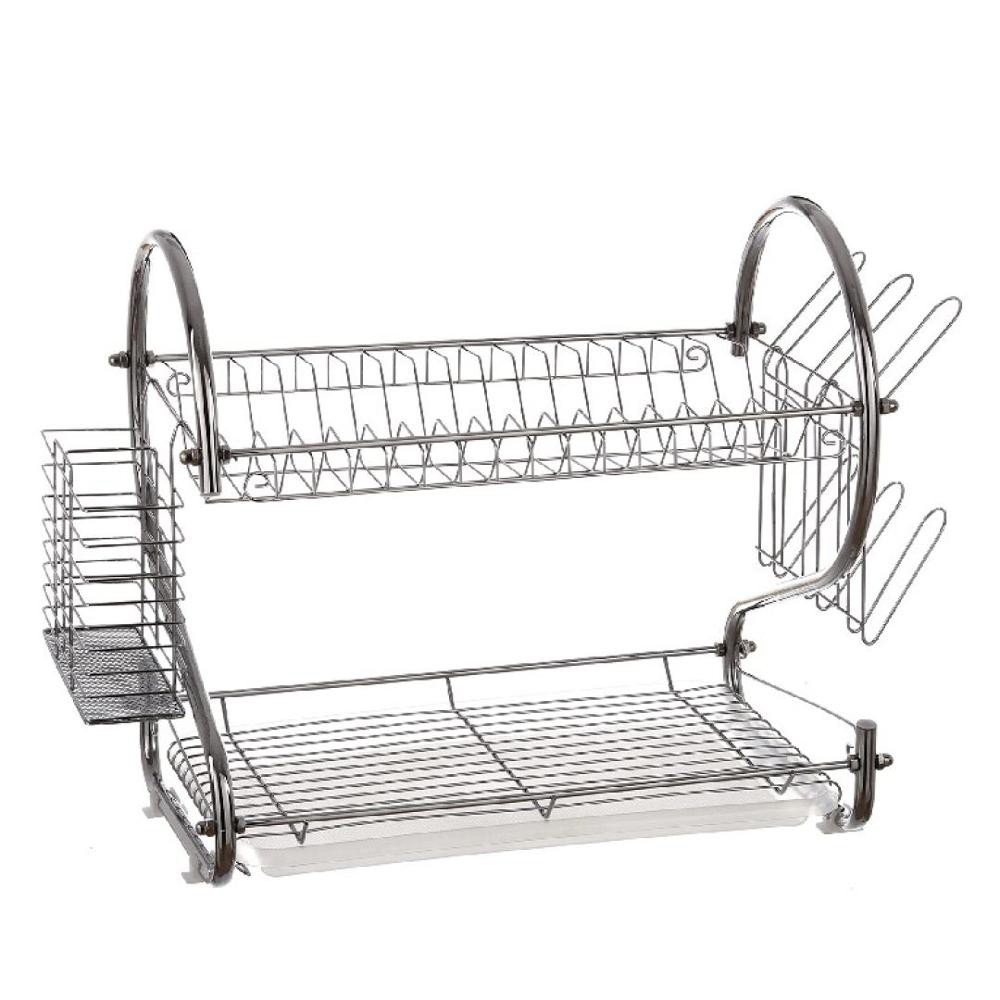 stainless steel kitchen unique dish rack metal dish drying racks table