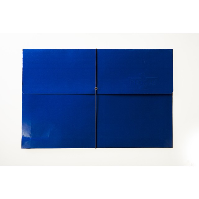 YMS PortfolioExpandable Envelope with Elastic String (Long) Dark Blue