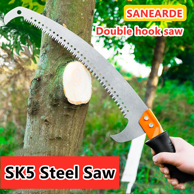 LATTO Hook Saw High Branch Saw Telescopic Rod Fruit Tree Saw Blade