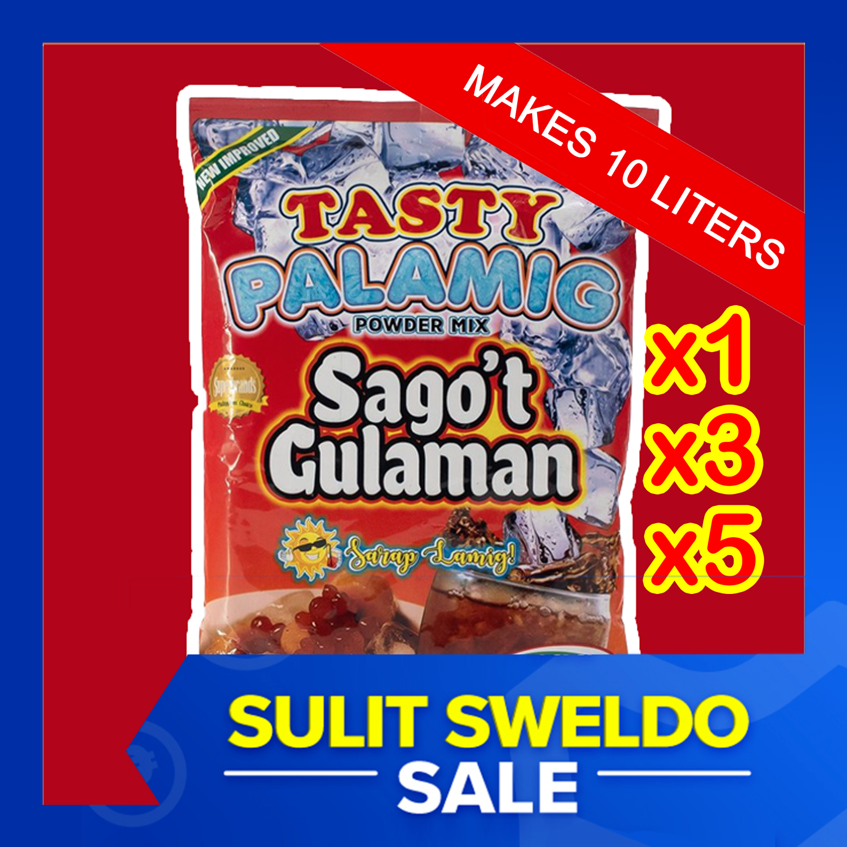 SAGOT GULAMAN POWDER JUICE Tasty Palamig Juice Powder Drink per kilo