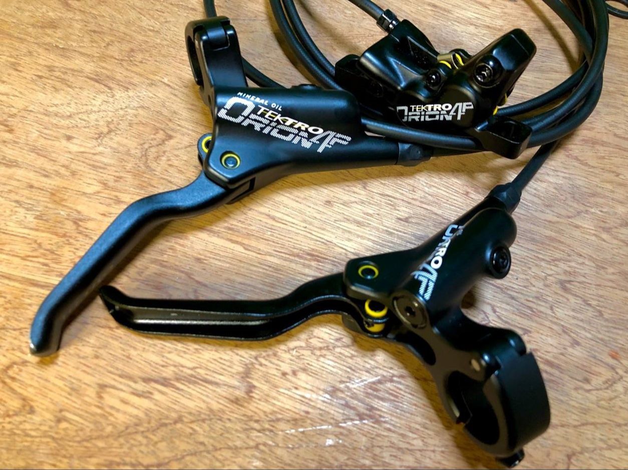 Tektro Orion 4P Disc Brake - Black, Right - Foto 8