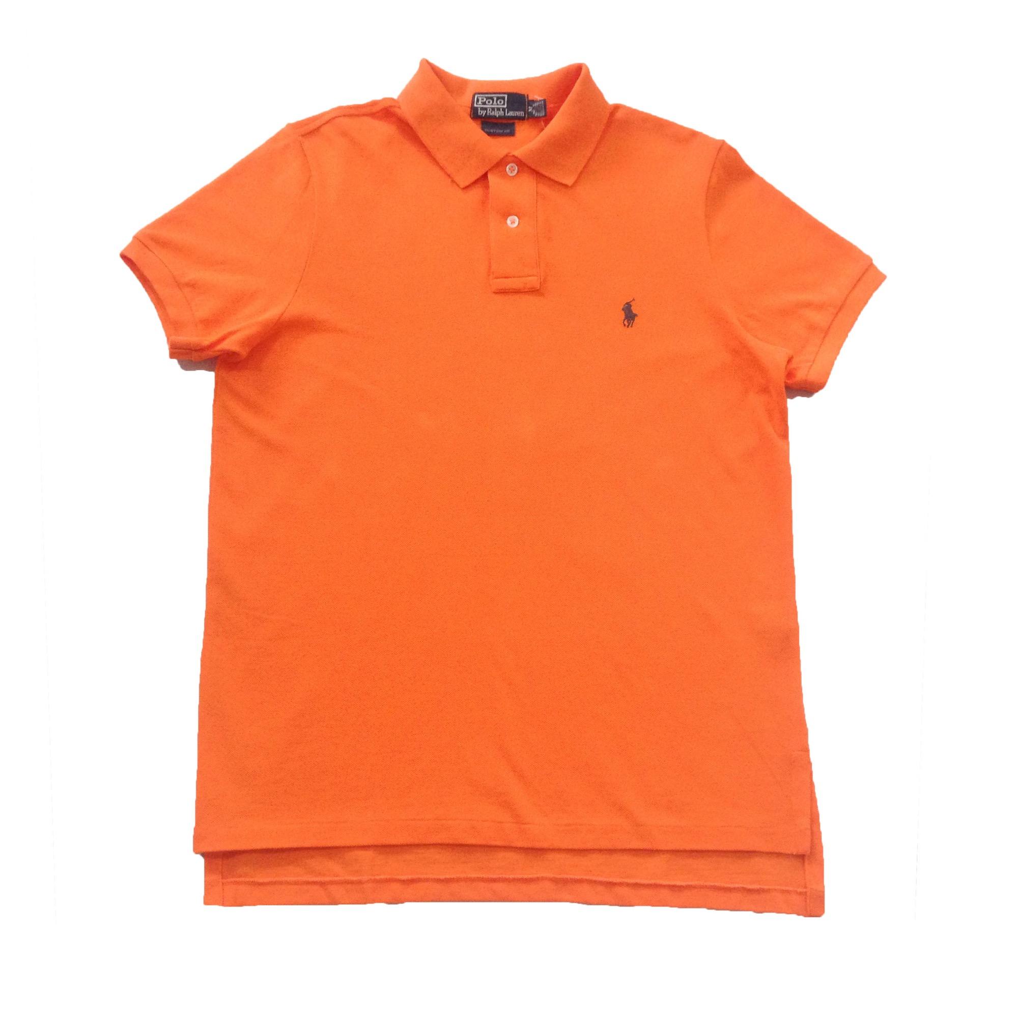 Ralph Lauren Orange Polo Shirt Men 