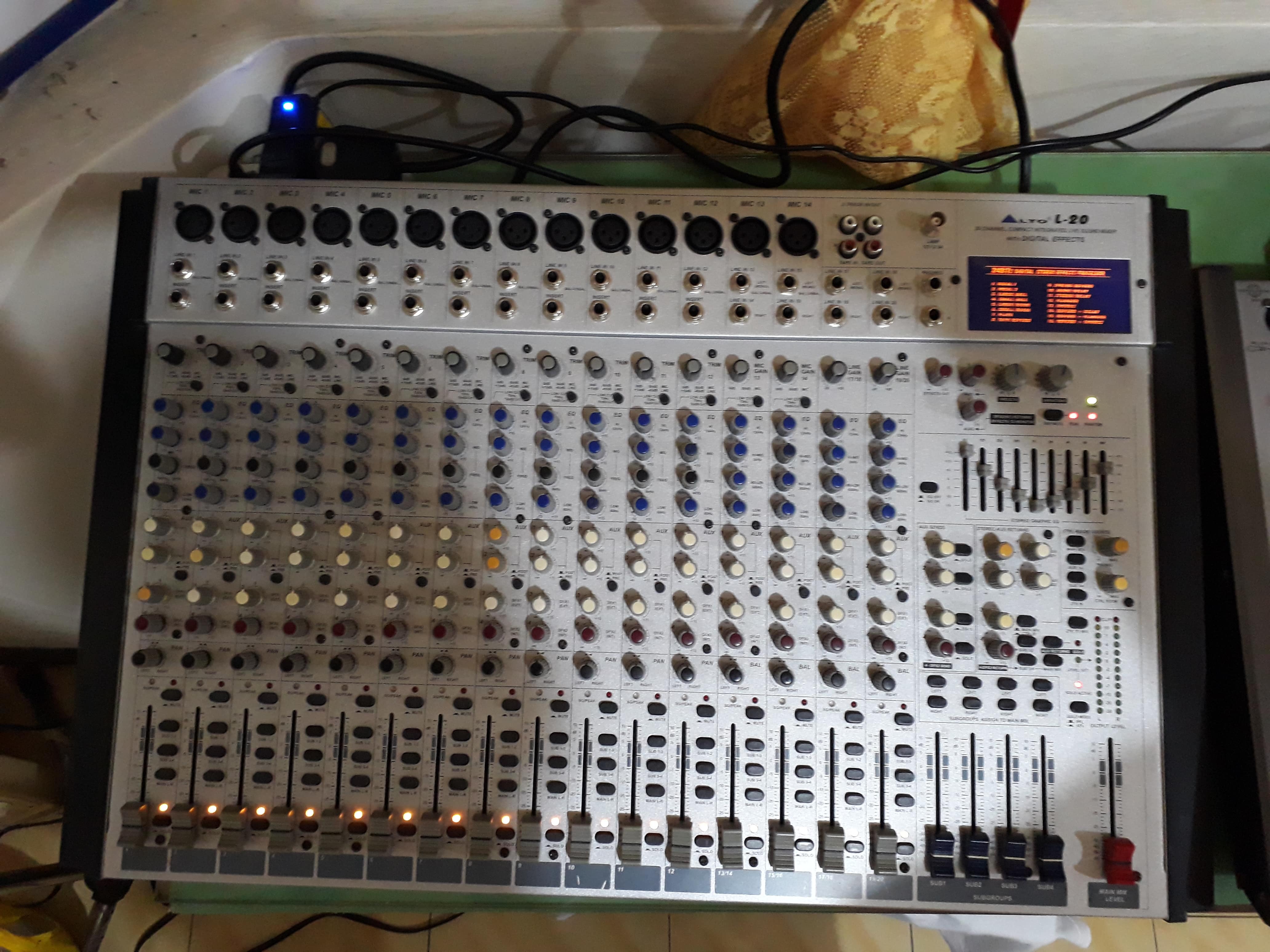 ALTO 20 CHANNEL SOUND MIXER Lazada PH