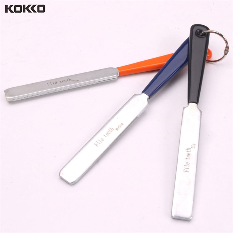 3pcs/set Guitar Nut Slotting Saddle Files Luthier Tool Guitar Steel Fret Nut File