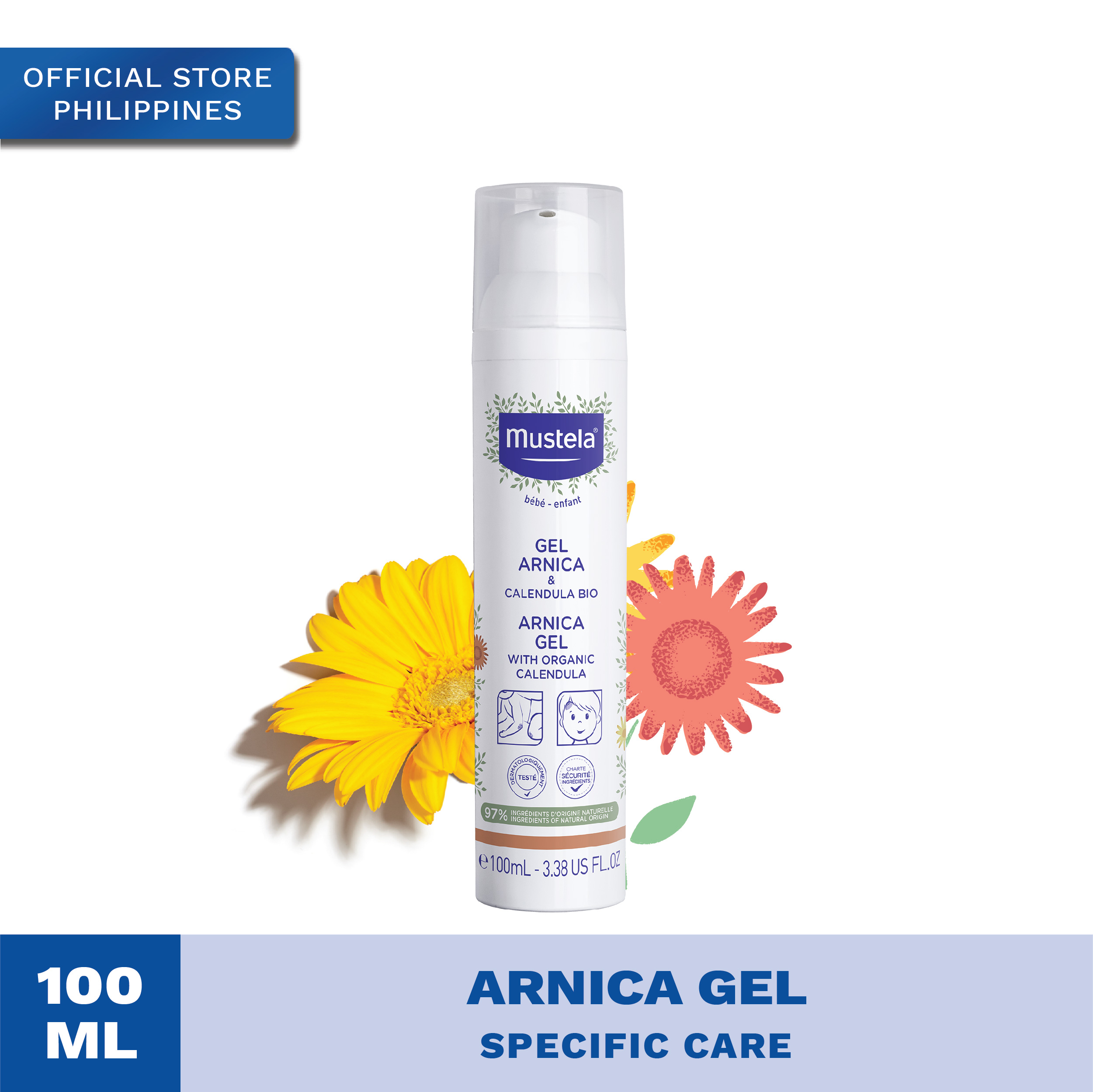 Mustela Arnica Gel With Organic Calendula 100ml Lazada Ph