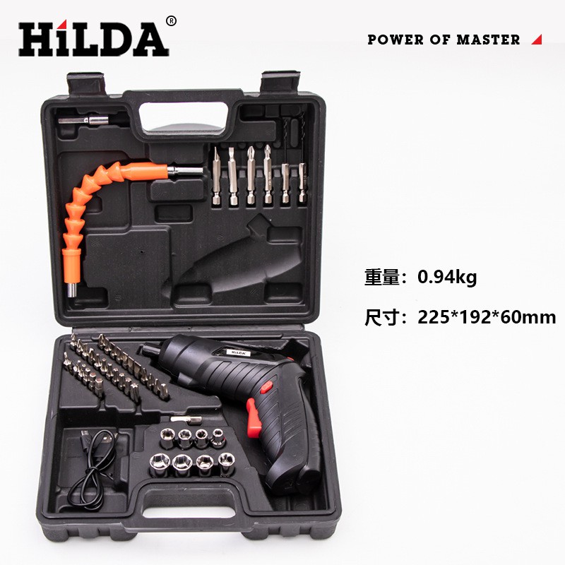 Liion Cordless Screwdriver Tool Kit and Accessories Cordless