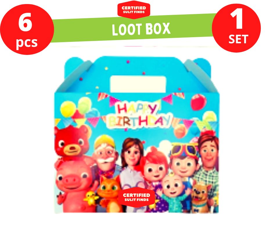 Loot Box Party Needs Set Party Supplies Party Supplies