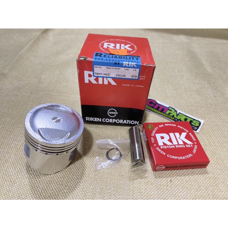 PISTON KIT for TMX 155 CDI CG125 Standard (RIK Japan) accessories for