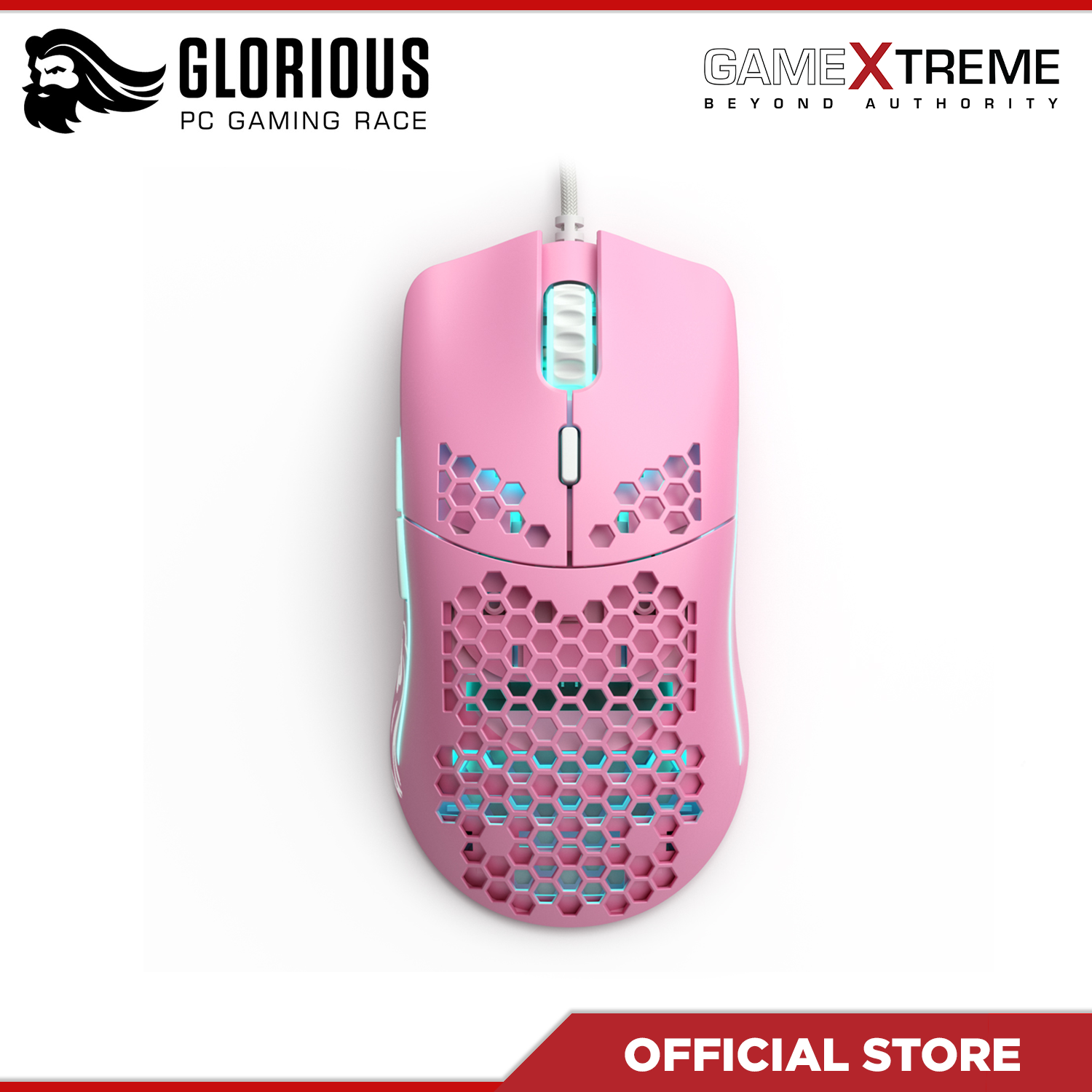 Glorious Pc Rgb Gaming Mouse Model O Minus Ascended Cord V2 Pink Lazada Ph