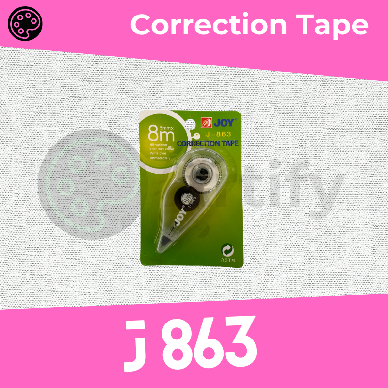 Correction tape JOY brand High quality correction tape J863 J823 JP814