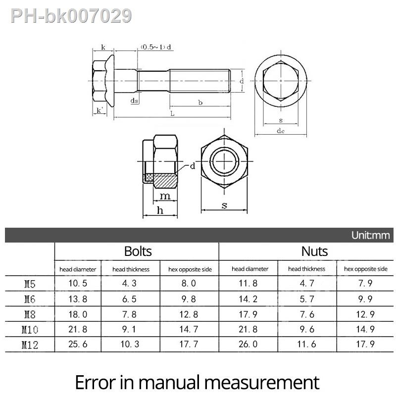 Outer Hexagon Screw With Washer 304 Stainless Steel External Hex Flange ...