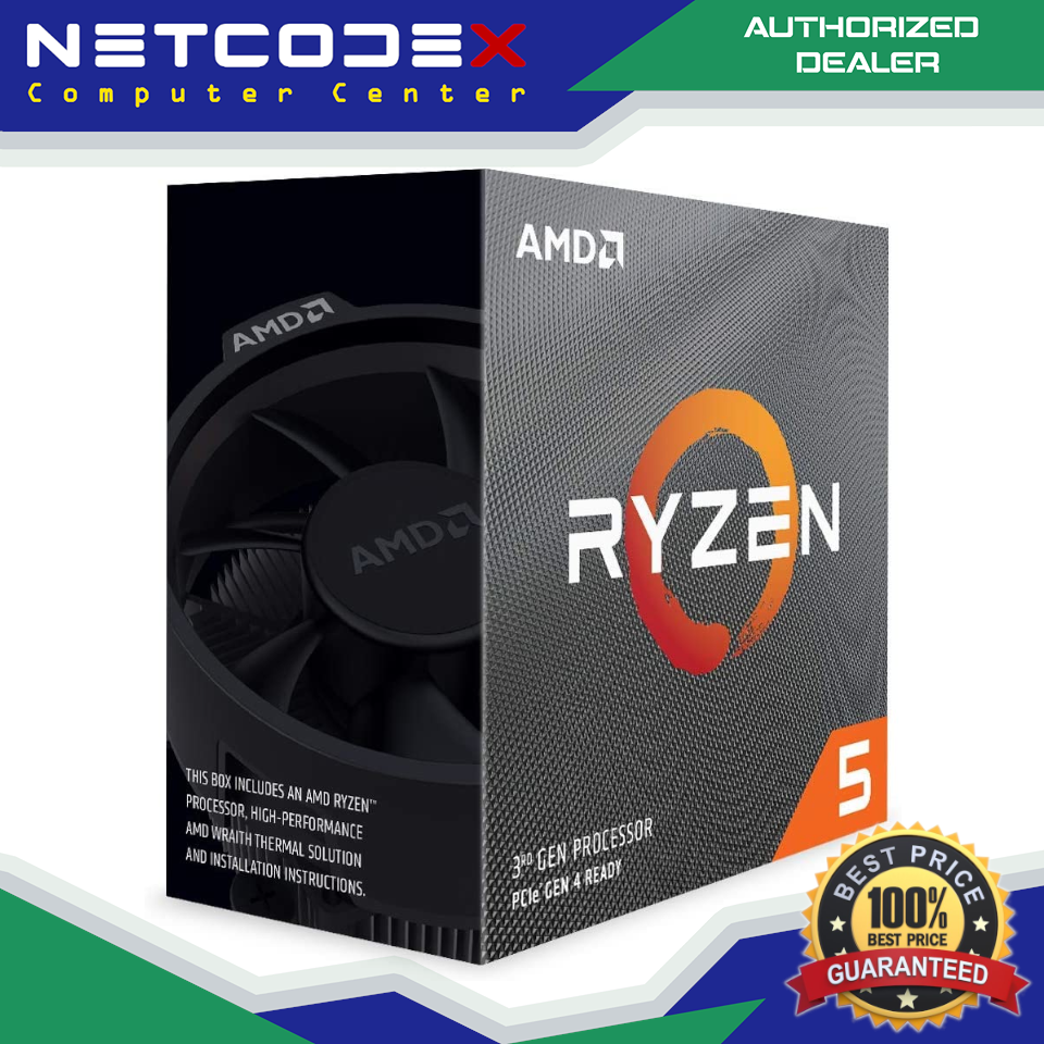 Amd Ryzen 5 3600 6 Core 12 Thread Unlocked Desktop Processor With Wraith Stealth Cooler Lazada Ph
