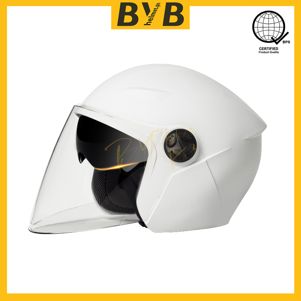 【2023 New】Half Face Moto Motorcycle Helmet Double Lens For All Season ...