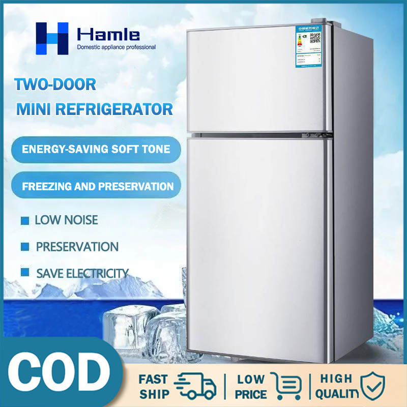 Large Capacity Refrigerator With Freezer HD Inverter 2Door Small