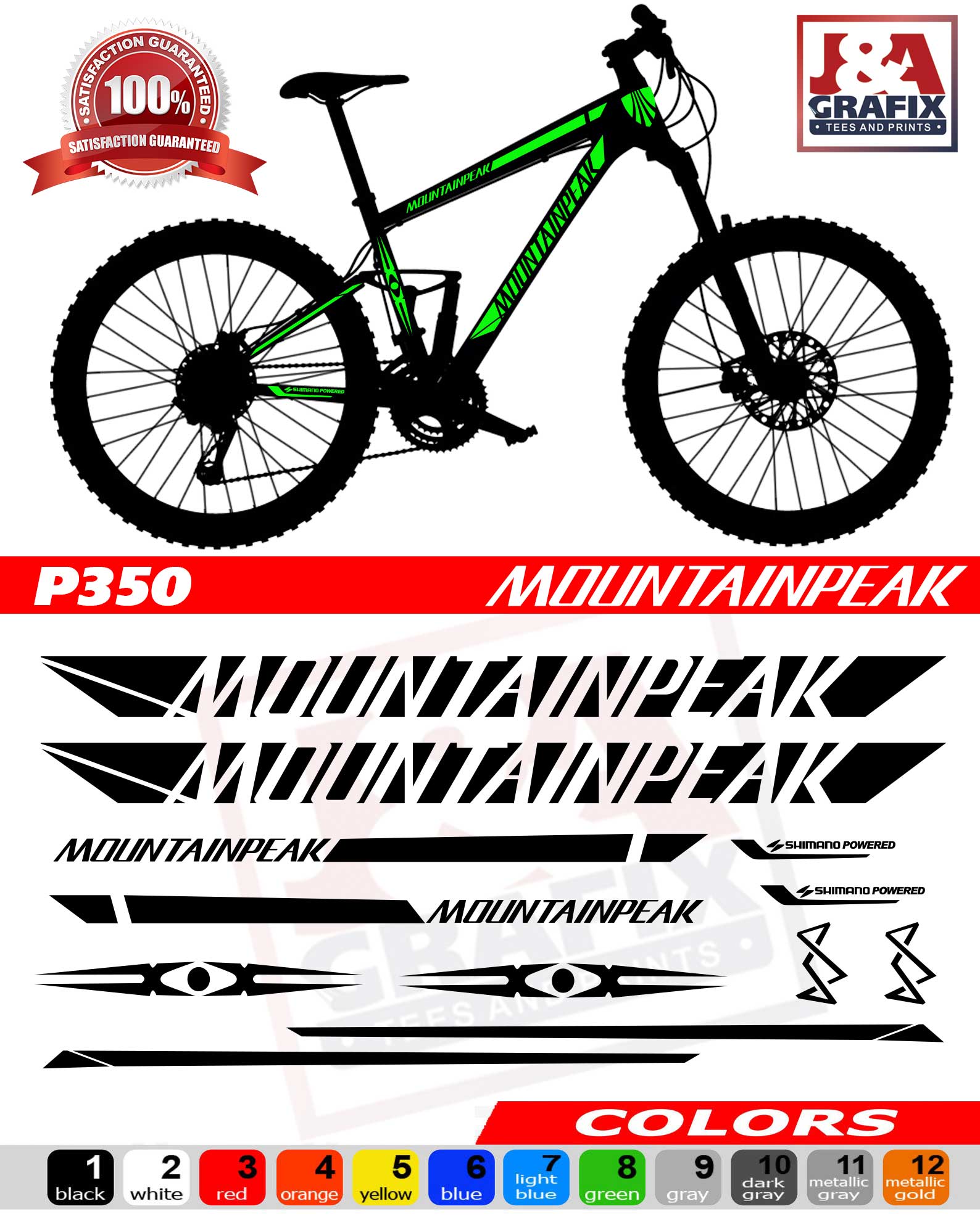 Cycling BikeFrames MOUNTAINPEAK