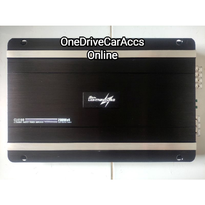 Team Lightning Lab CL4100 ( 4 Channel Amplifier ) Lazada PH