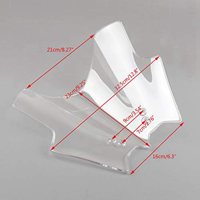 Motorcycle Windshield WindScreen Windshield Air Deflector for KTM DUKE 125 200 390 2012 2013 2014 2015 2016