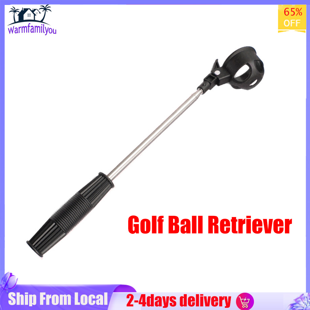 Golf Ball Pick Up Tools Telescopic Golf Ball Retriever Retracted Golf ...