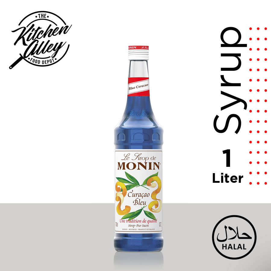 Monin - Le Sirop de MONIN Blue Curacao - 1-2-Taste IN