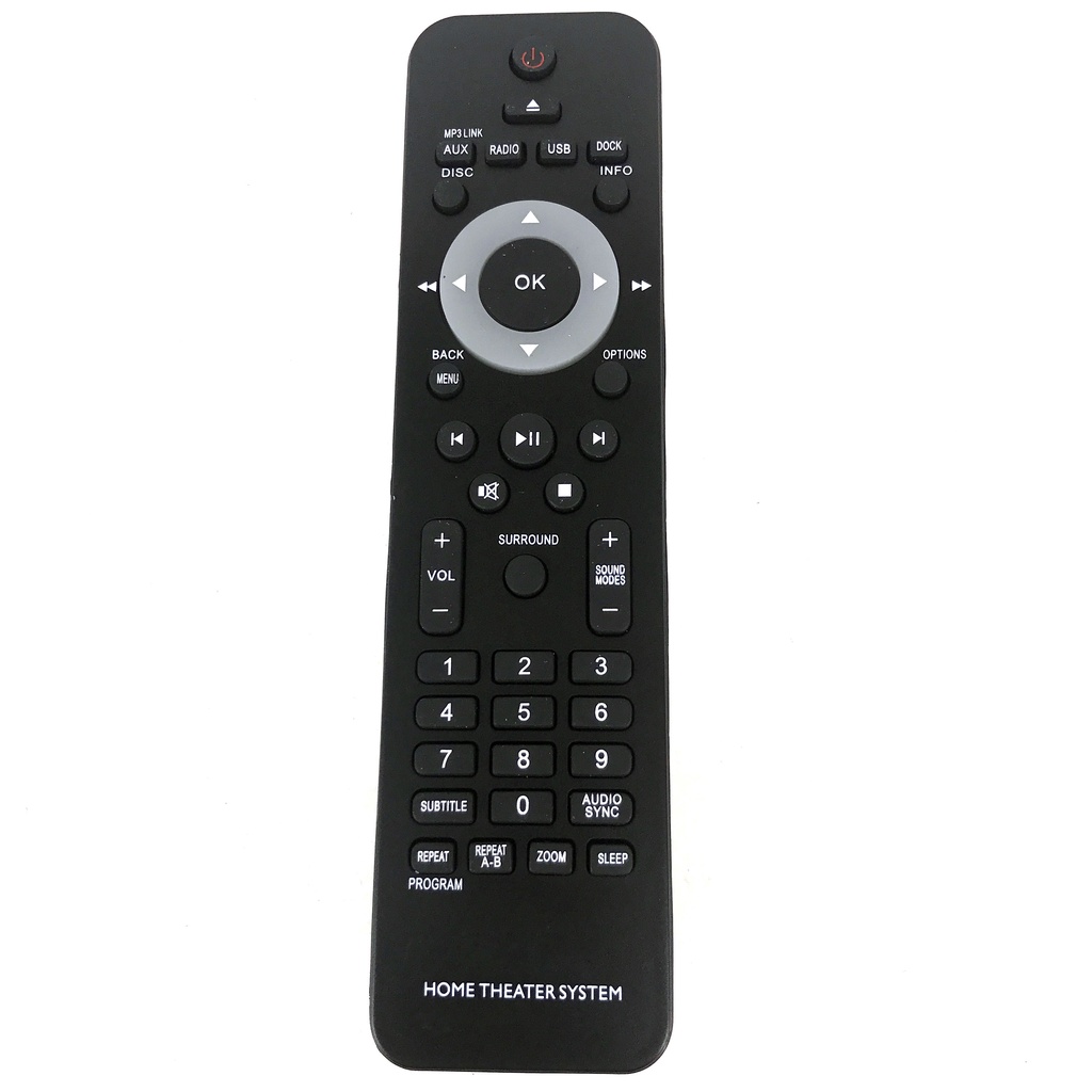New Remote Control For PHILIPS HOME THEATER SYSTEM HTS5540 HTS3540