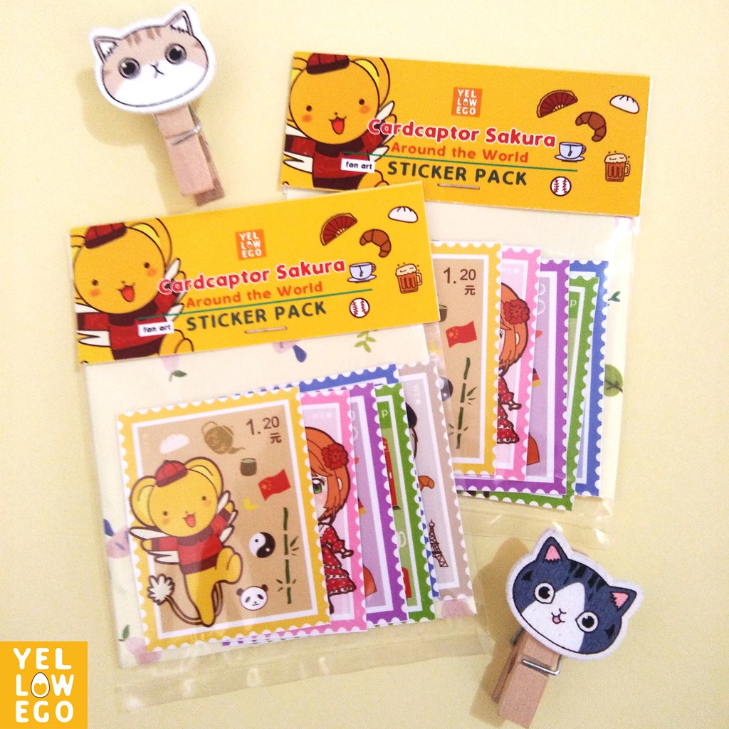 Cardcaptor Sakura Sticker Pack 01 Regular Glossy Photo Stickers