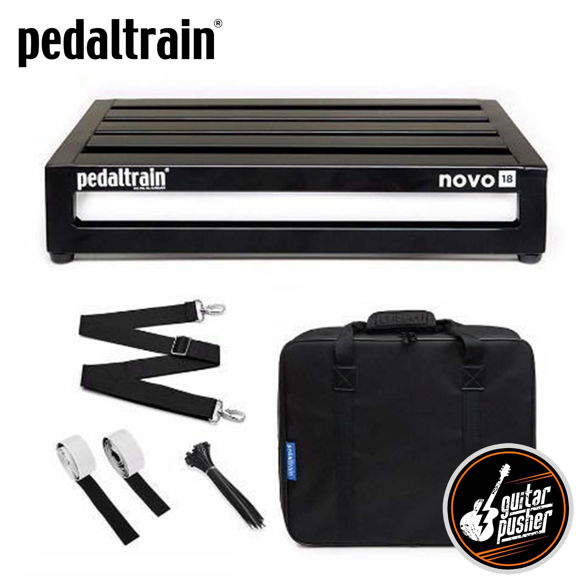 Pedaltrain Novo 18 (18 x 14.5) Pedalboard with Gig Bag Lazada PH