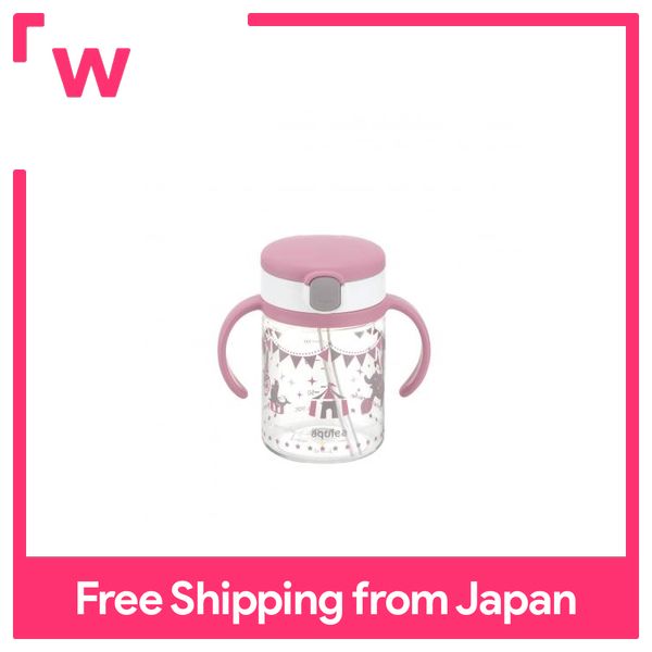 Richell AQULEA Tritan Clear Straw Bottle Mug 320ml | 200ml | Drinking Bottle 450ml | Malaysia