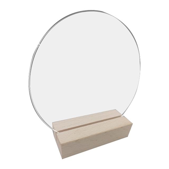 Place Cards Holder Table Sign Number Display Case Clear Acrylic Frame