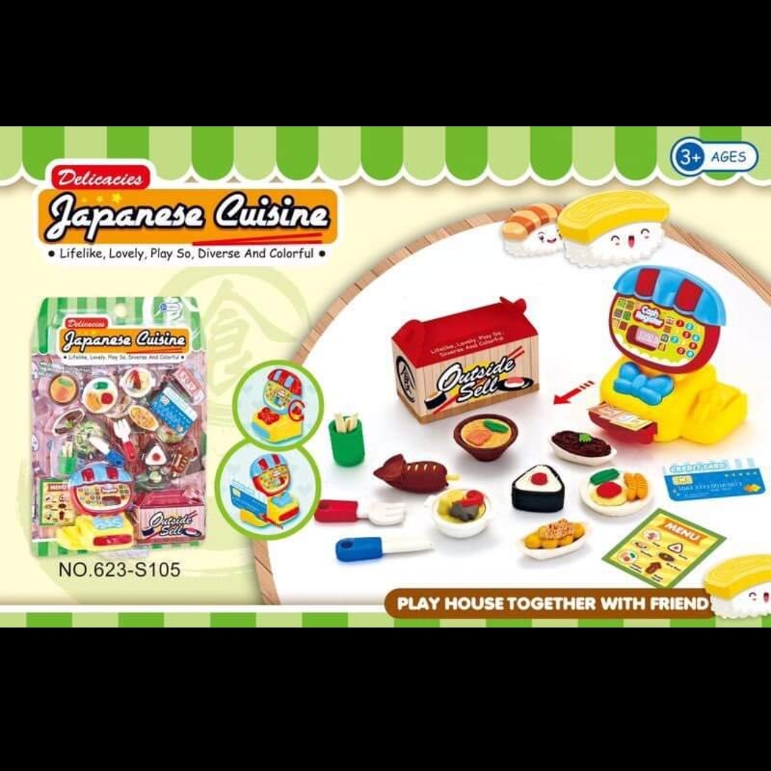 japanese mini kitchen set