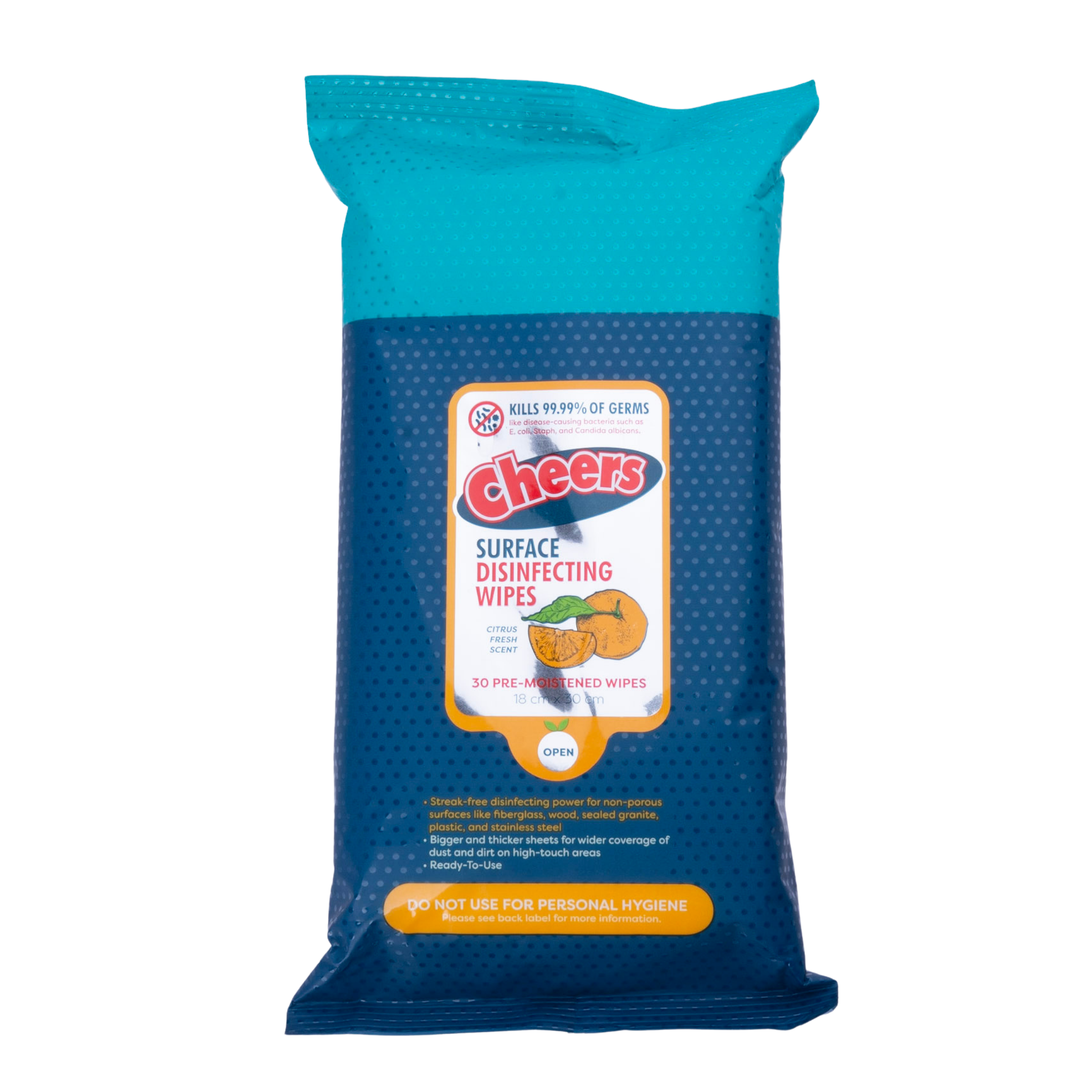 Cheers Surface Disinfecting Wipes 30 Sheets (1 Pack) CTG Lazada PH