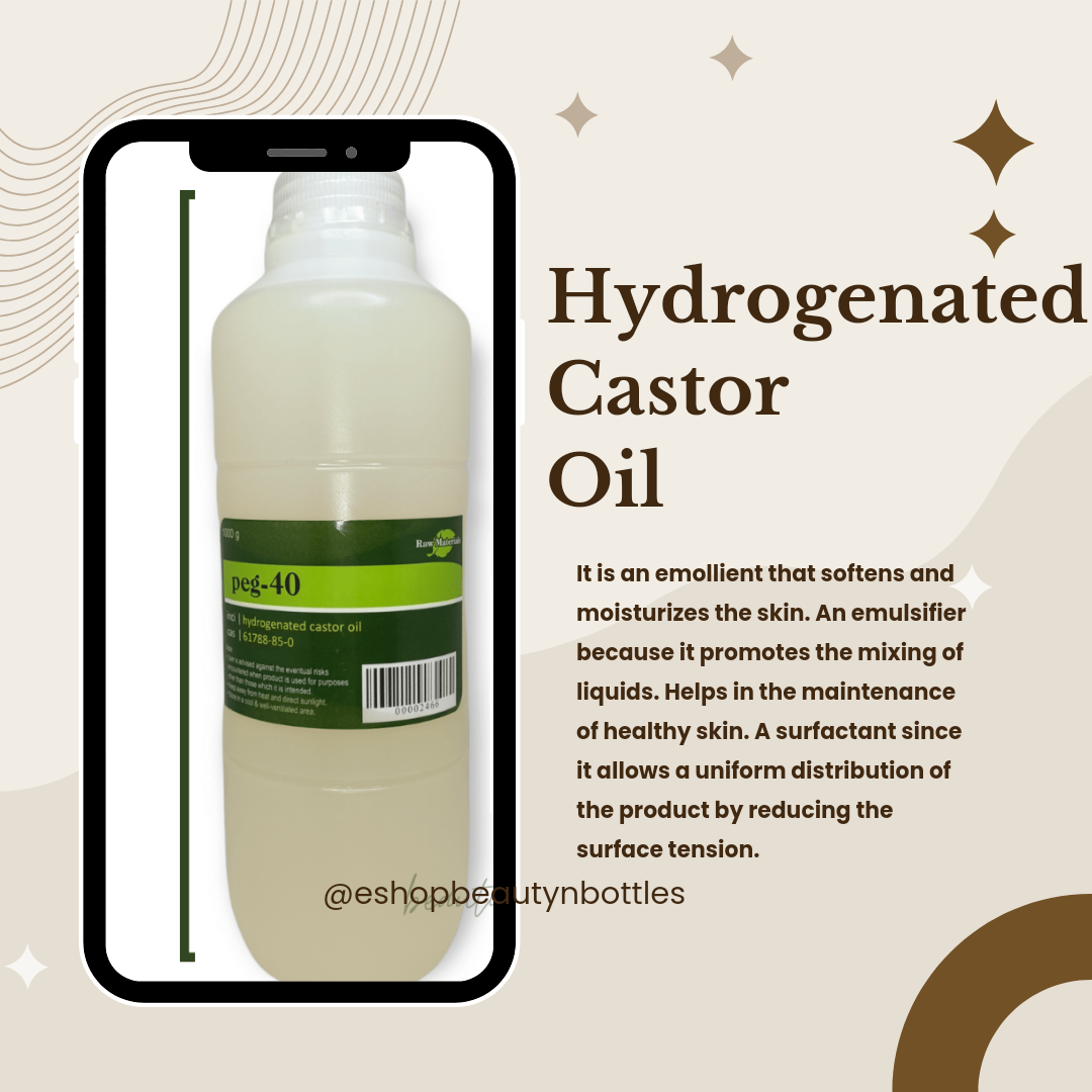 Hydrogenated Castor Oil (Peg-40) | Lazada PH
