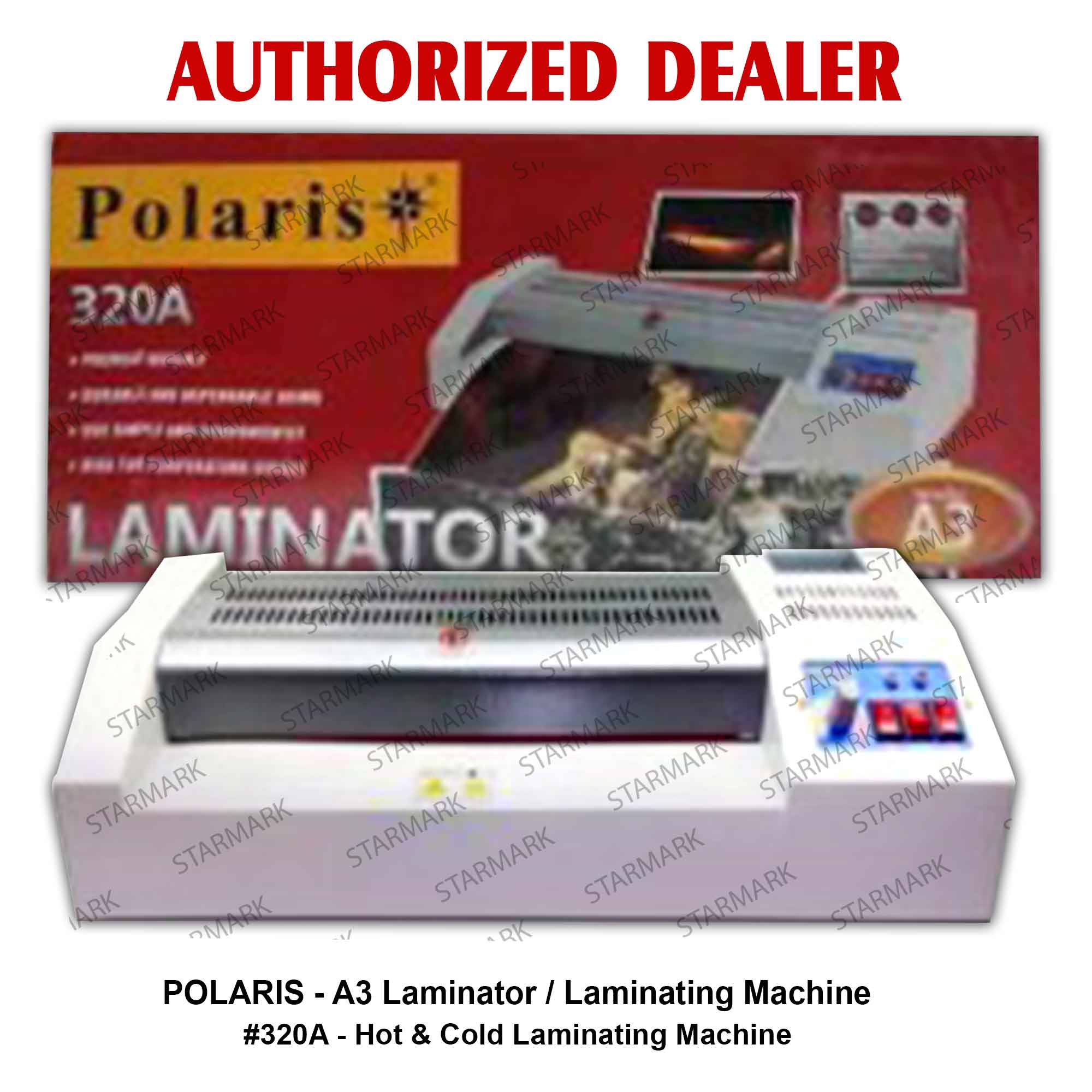 POLARIS A3 Laminator Hot and Cold Laminating Machine Polaris also for