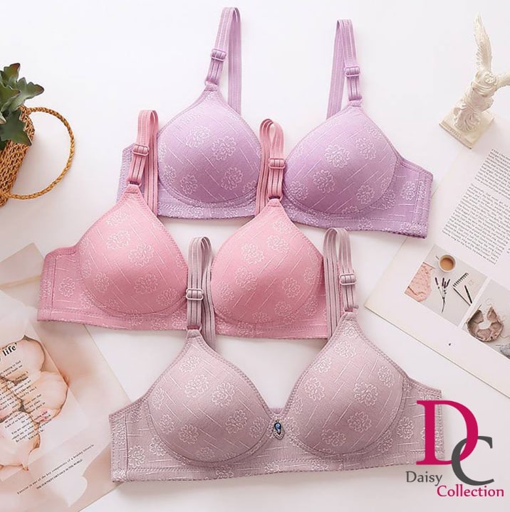 Daisycollection Big size Non-wire Korean Fashion Bra 36 to 44 Push