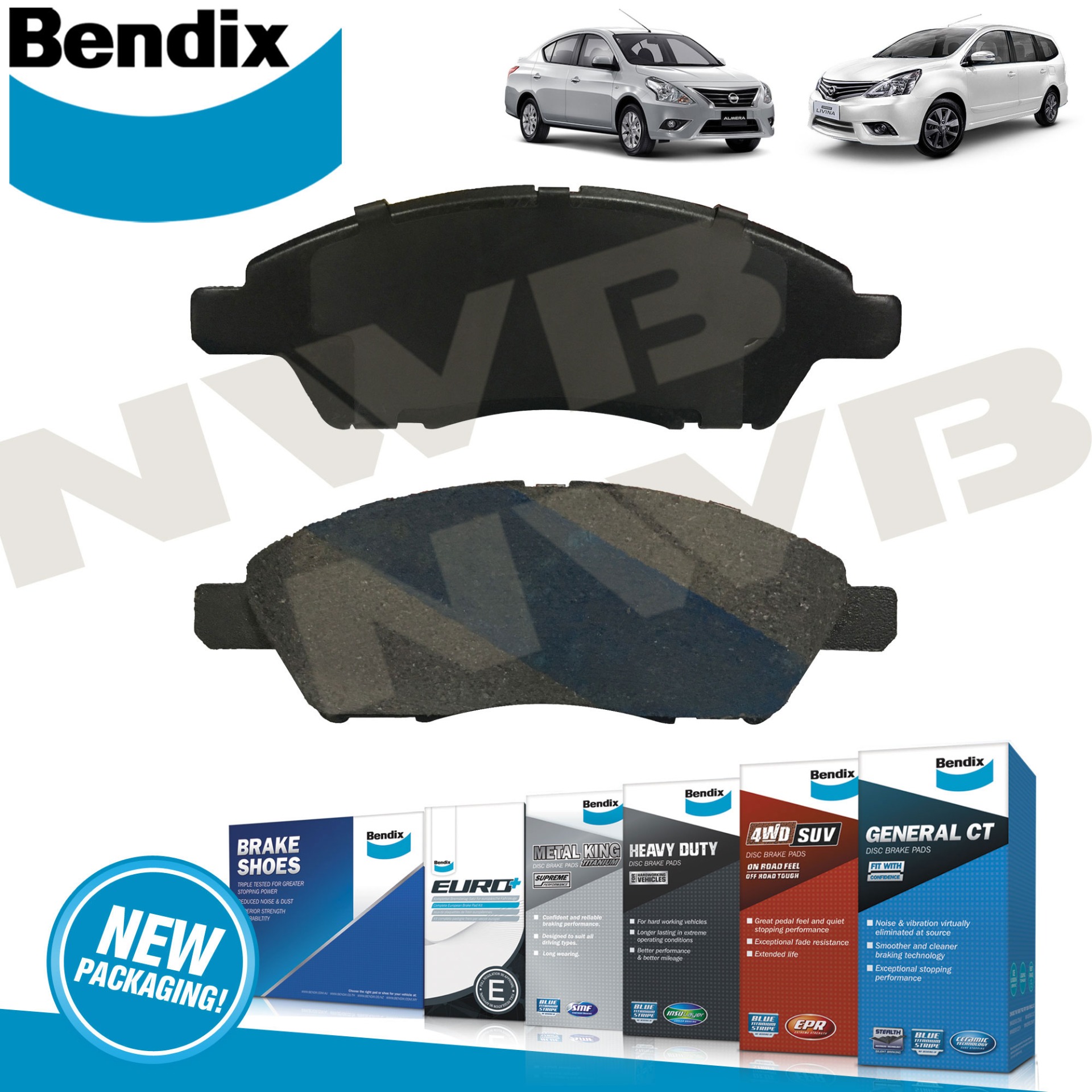 grand livina brake pad price