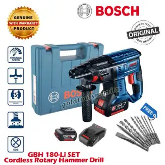 battery operated hammer drill