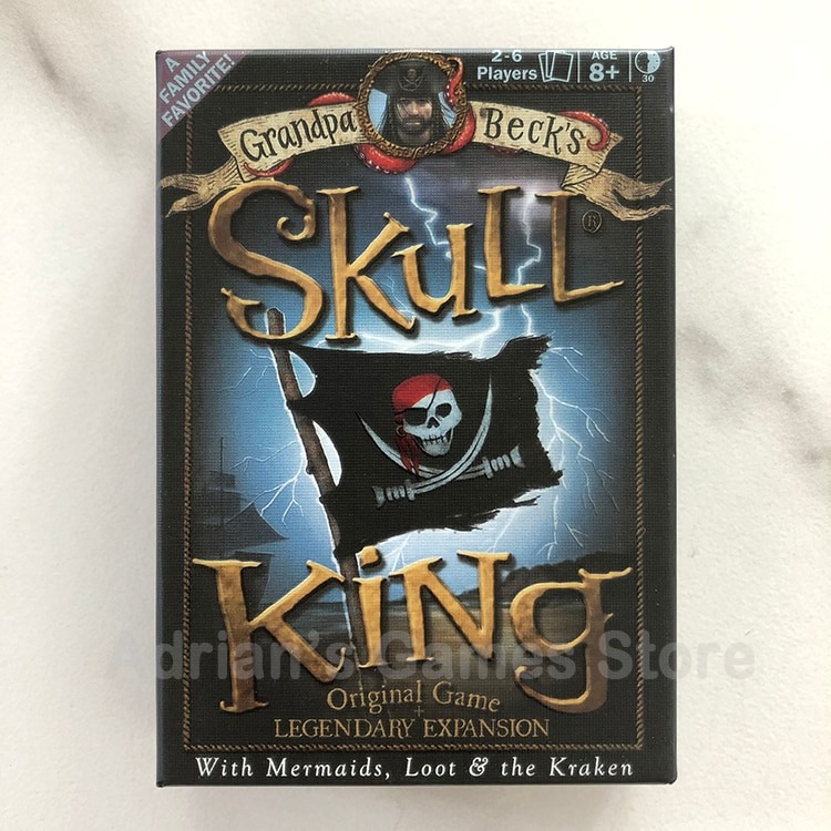 Skull King Card Games 26 Players Board Game English Edition Lazada PH