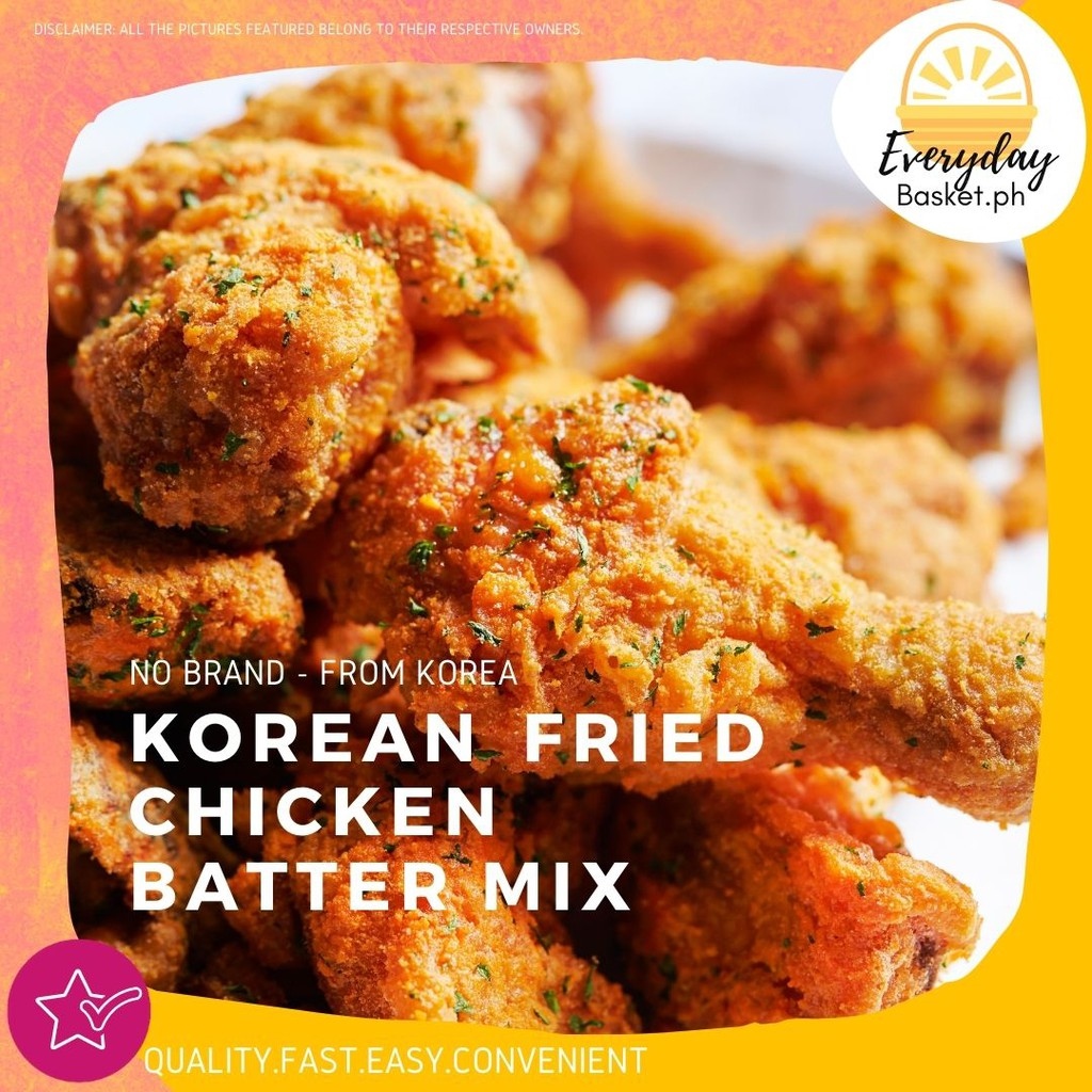 HNelson [No Brand] Korean Chicken Fry Batter Mix 500g Famous Korea