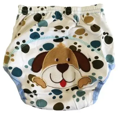 Washable and Reusable Baby Cloth Pee Potty Toilet Training Pants - Dog