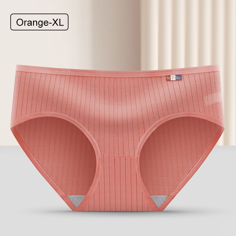 Japanese Women's Underwear Female Student Korean Version Thread Mid-waist  Girl Sexy Cute Plus Size Pants Cross-border E-commerce