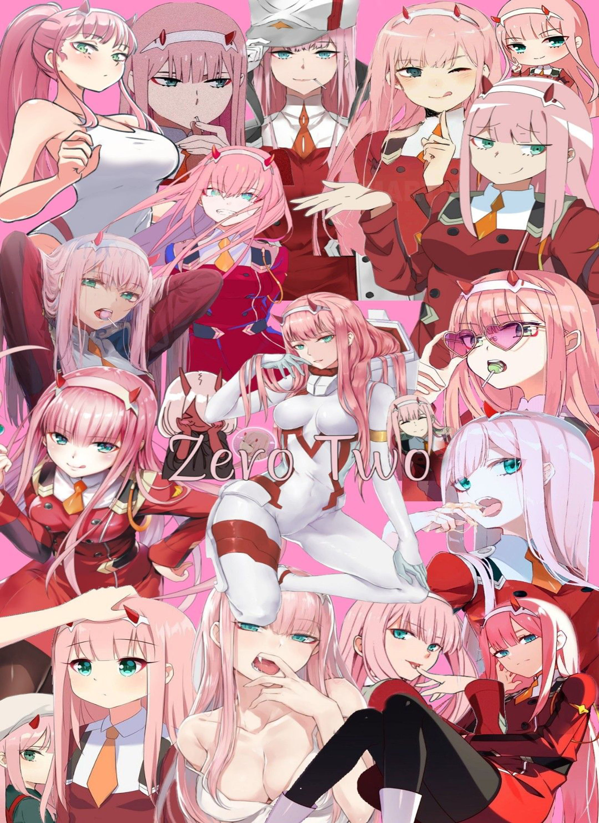 Poster Villa Anime Girls Zero Two Darling in The Franxx Hd Matte Finish  Paper Poster Print (Multicolor) PV-10580 : : Home & Kitchen