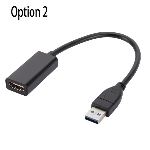 GRWIBEOU-Adaptador USB 2,0 a HDMI, Compatible con Multi Monitor 1080P,  Compatible con Windows XP/7/8/10 - AliExpress