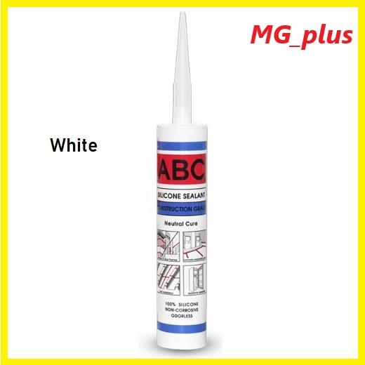 Abc Silicone Sealant Construction Grade 300ml Clear White Black Lazada Ph