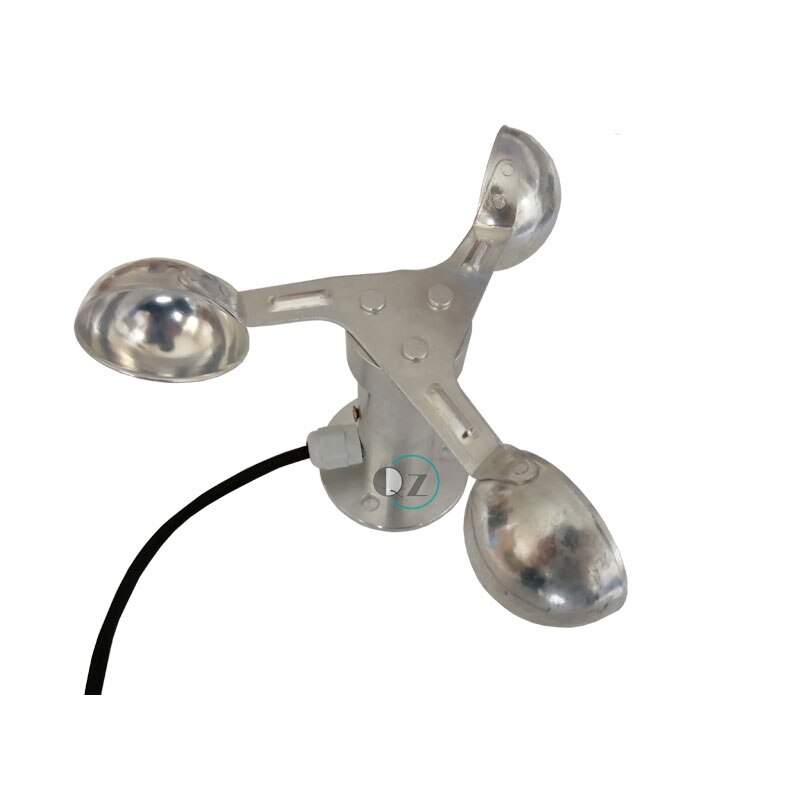 01- 56M/S Wind Speed Sensor Three Cup Anemometer Wind Speed Measurement Meteorological Wind Sensor For Single Chip STC89 STM32