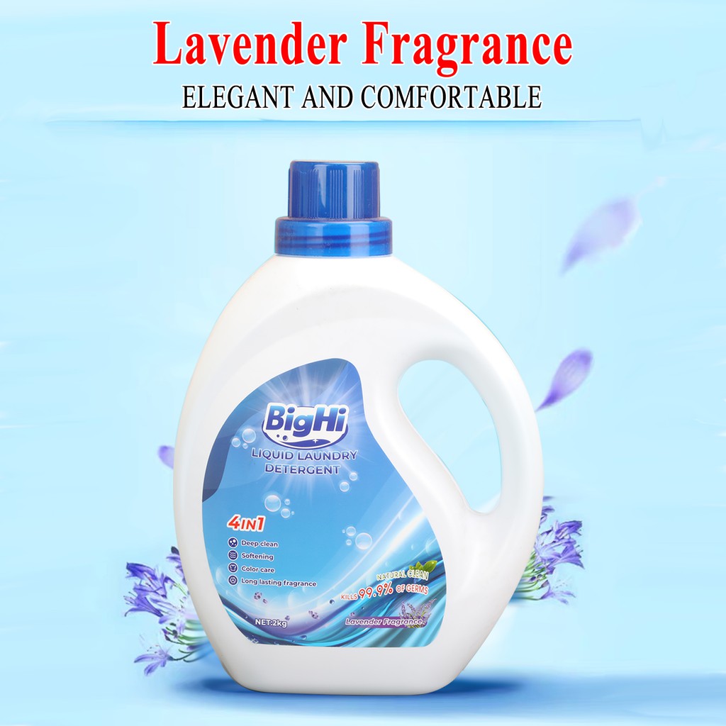 Liquid Laundry Detergent Deep Clean BIGHI AntiBacterial 99.9 Kill
