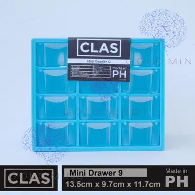 Clas 12 Drawers Mini Cabinet Plastic Storage Organizer Gift under five hundred