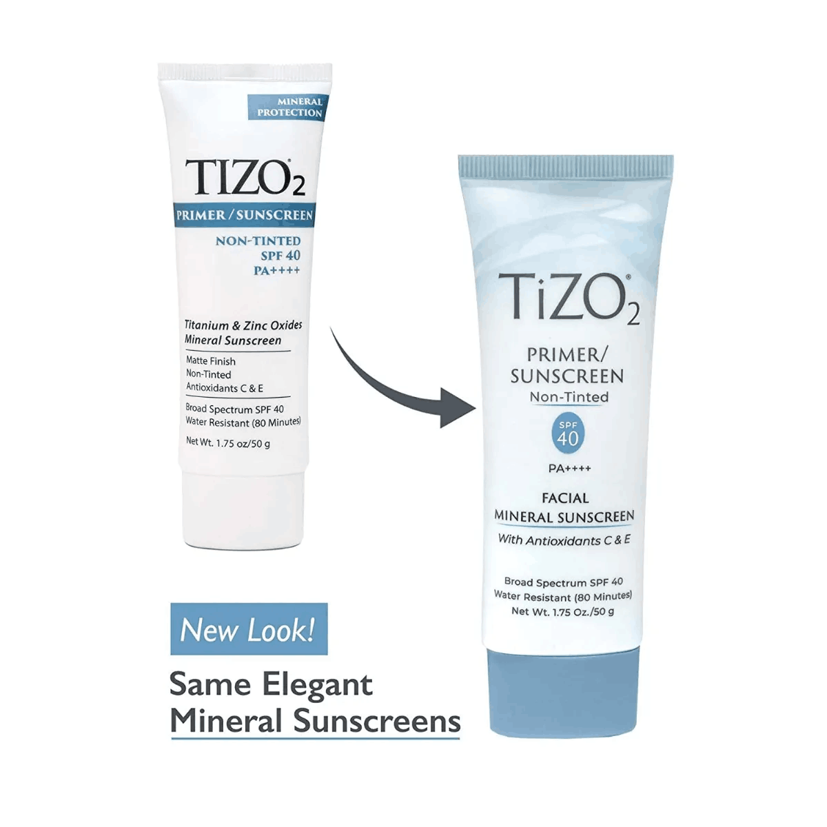 TIZO2ミネラルサンスクリーン SPF 40 50グラム - 日焼け止め