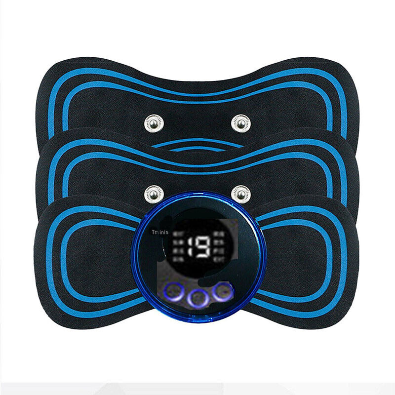 Portable Mini Electric Neck Massager Cervical Massage Stimulator Pain