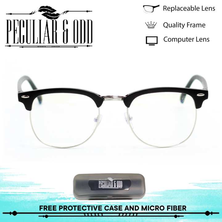 Peculiar Clubmaster Eyeglass 1365_Livid Unisex Computer ...