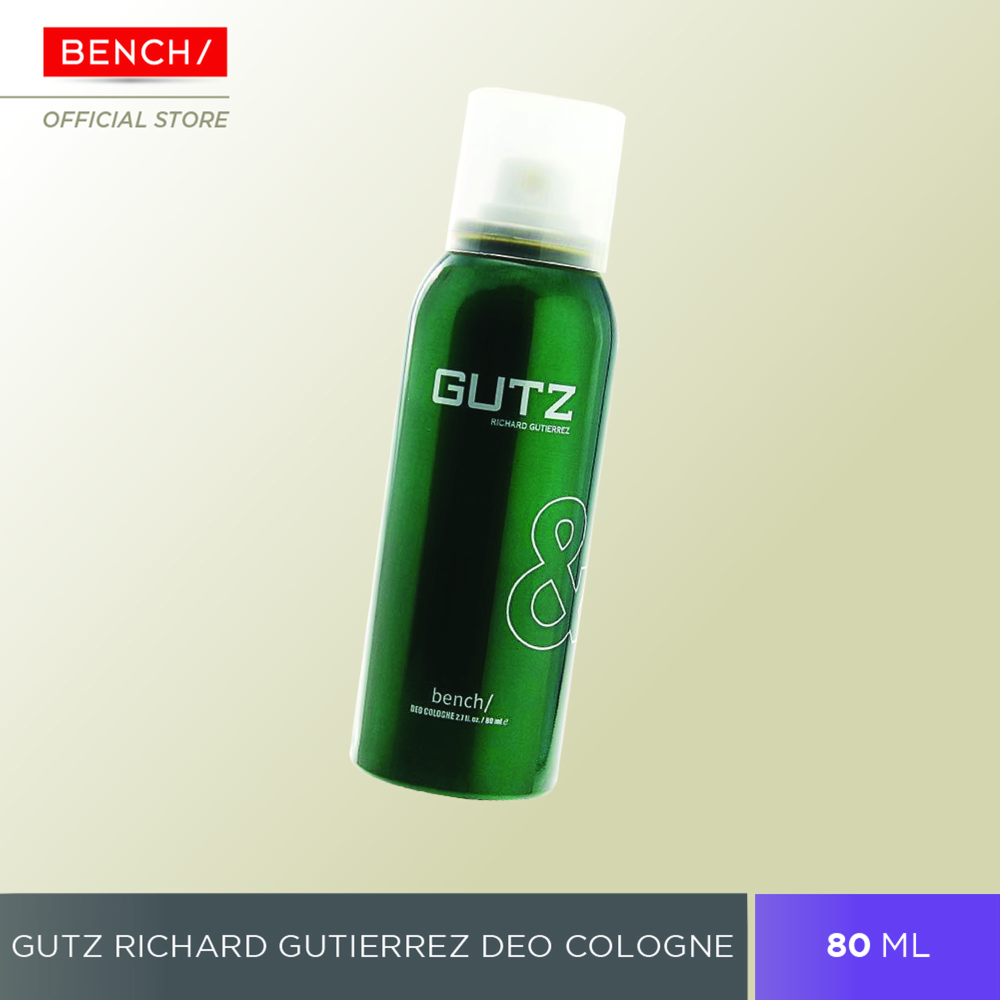 Eau De Toilette Bench Dingdong Perfume Bench Gutz Perfume BENCH- TCZ2080  Richard Gutierrez Gutz Body